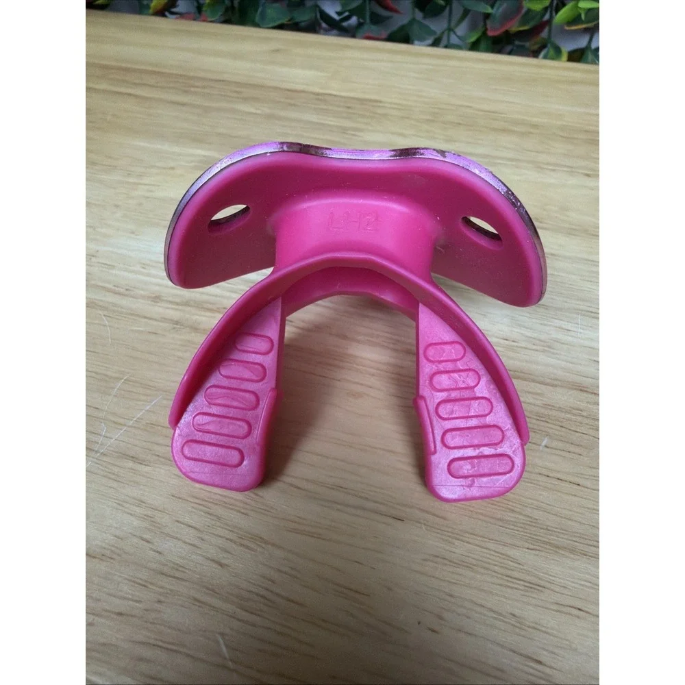 Battle Sports Binky Oxygen Lip Protector Mouthguard Reflective Chrome Pink